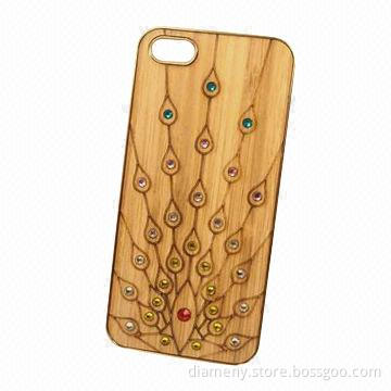 Wooden Crystal Case for iPhone